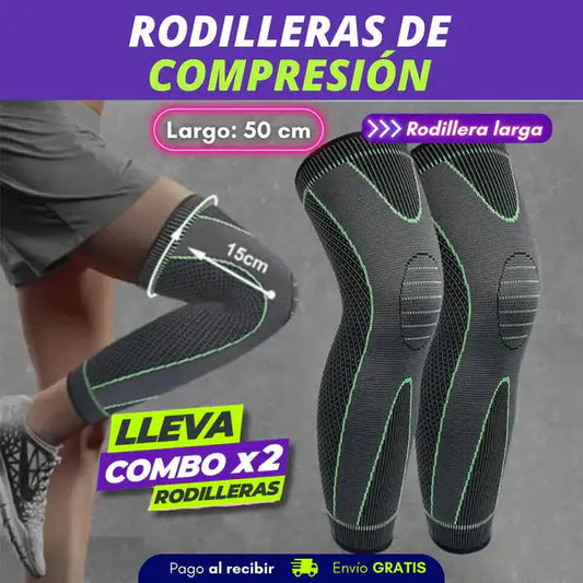 Rodilleras de Larga Compresión RodillaFit